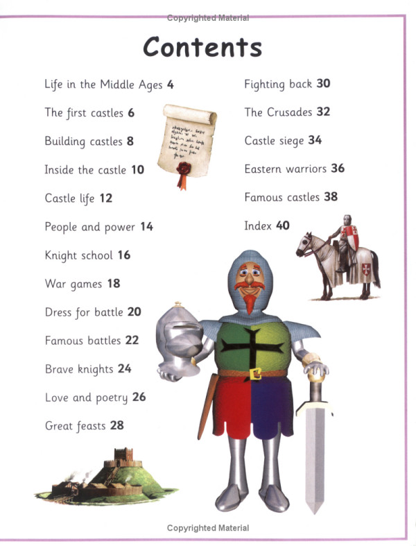 100 Facts Knights and Castles