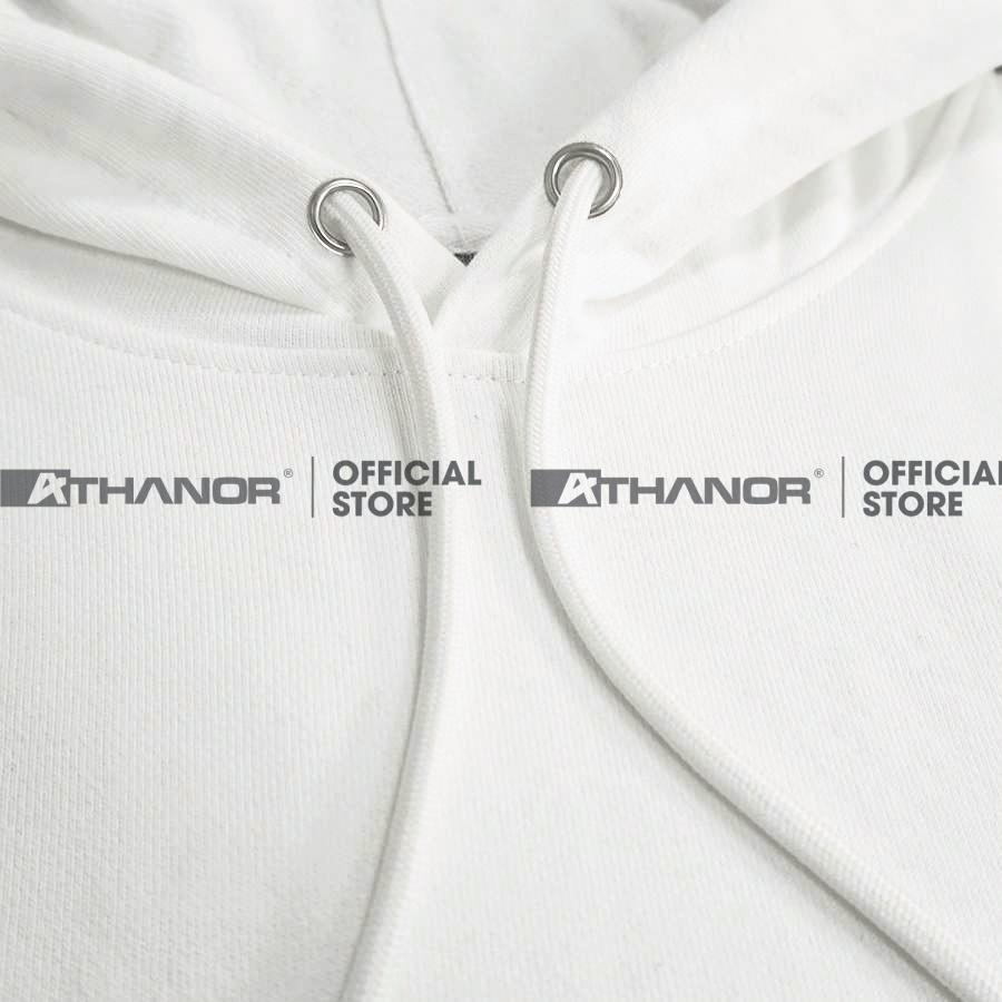 Áo Hoodie ATHANOR Chất Nỉ Bông 100% cotton 350 gsm Form Basic Mẫu Matrix HDT902