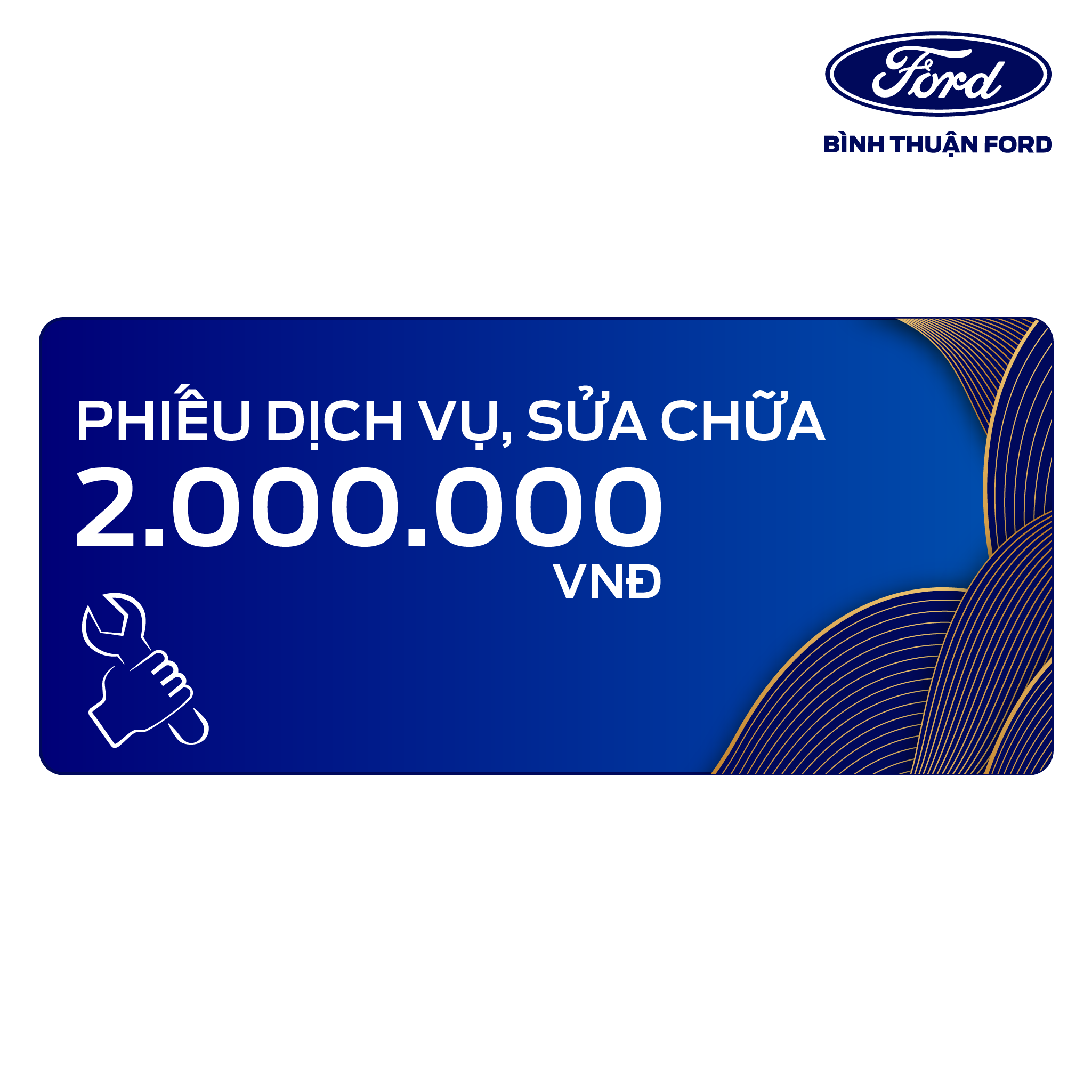 Phiếu Dịch Vụ, Sửa Chữa chính hãng Bình Thuận Ford