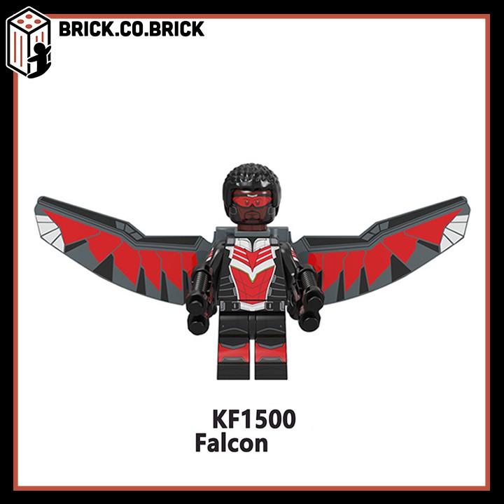 Đồ chơi Super Hero Falcon Winter Soldier Siêu anh hùng MCU Mô hình US Agent Sharon KF6135 - KF1505