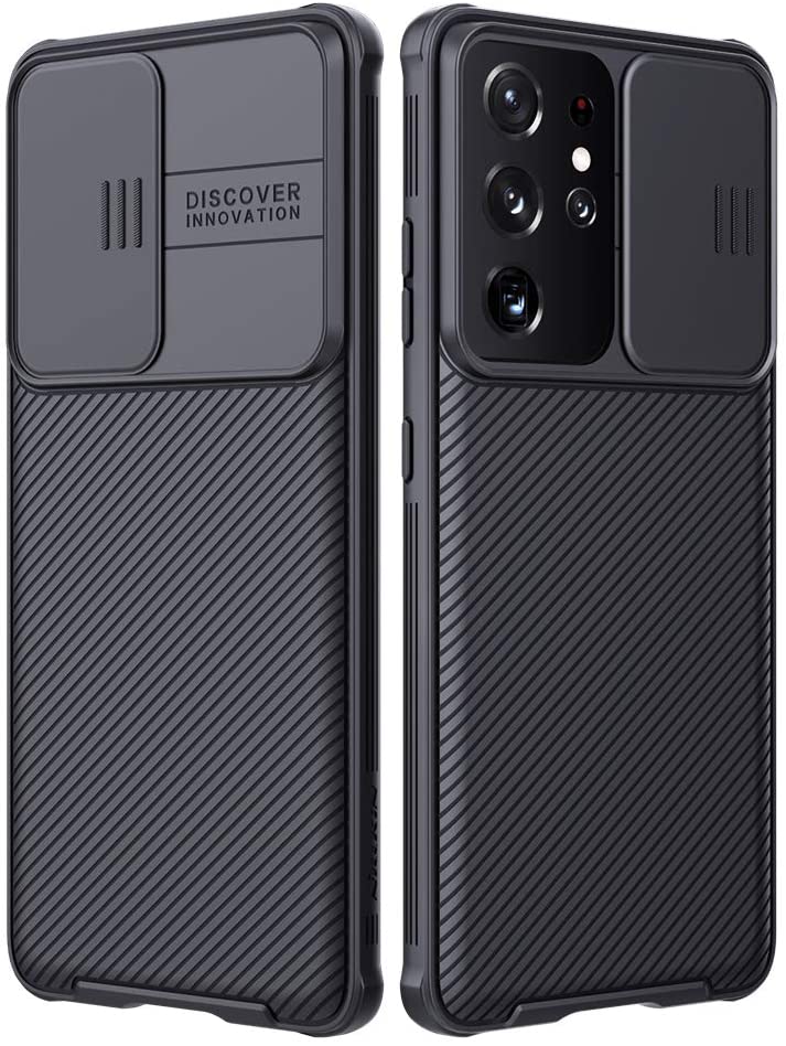 Ốp lưng Nillkin Camshield cho Samsung S21 - S21 Plus - S21 Ultra, che camera - Hàng nhập khẩu