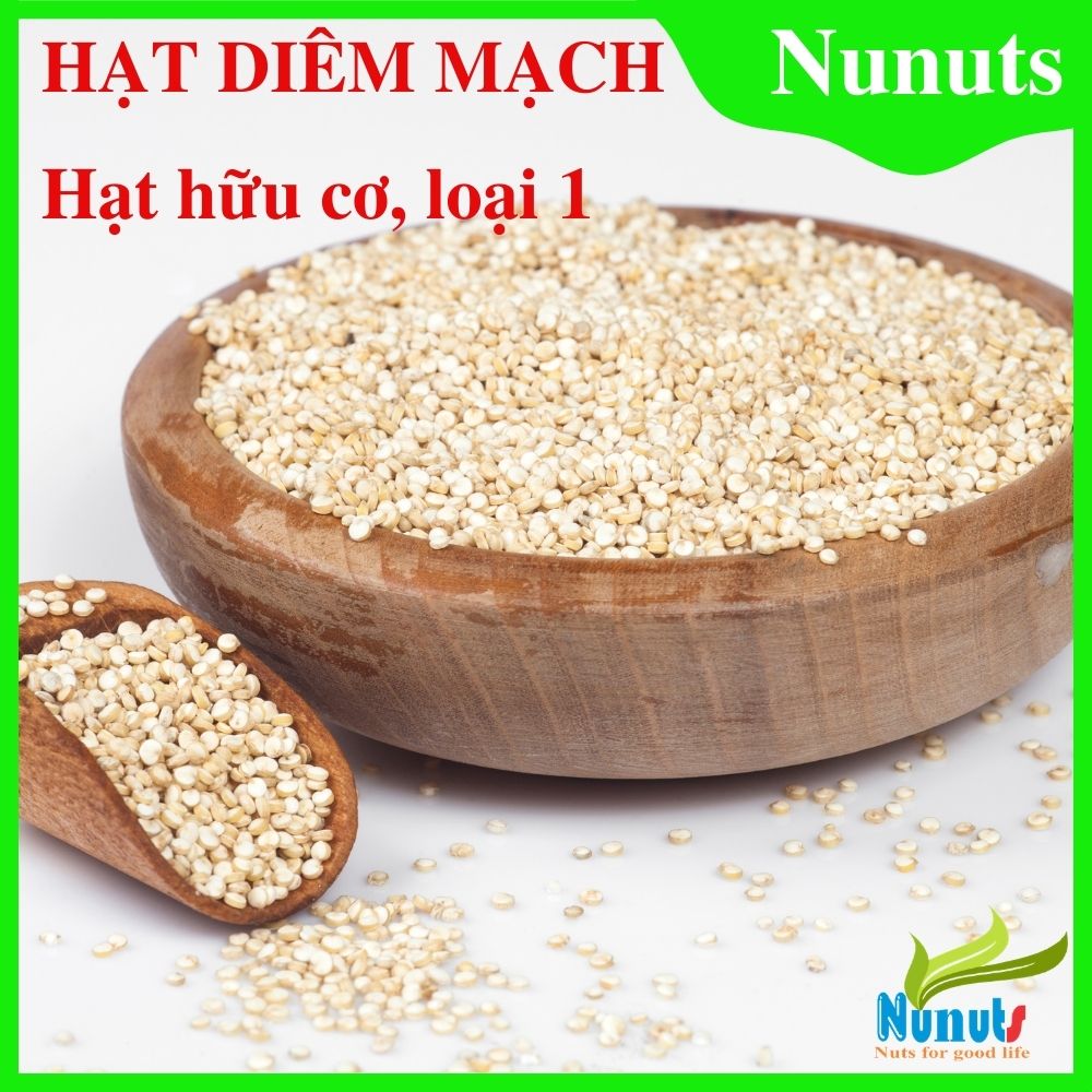 Hạt Diêm Mạch NUNUTS  - Quinoa - 500G - 1 HŨ 50G