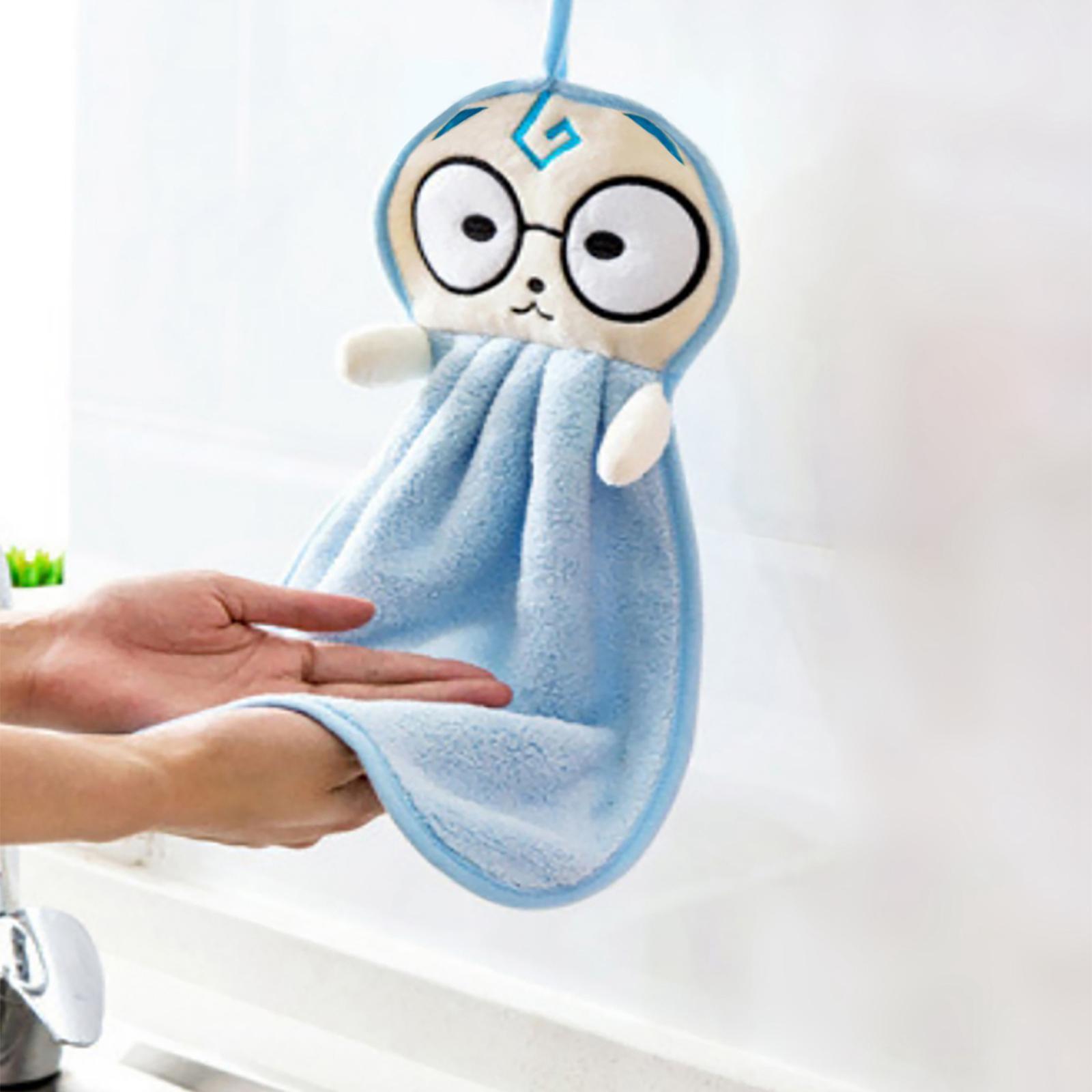 Hand Towel Cute Towel Household Cleaning Cloth Soft Super Absorbent Fast Drying Towel, Bathroom Hand Towel for Home Bathroom Hotel