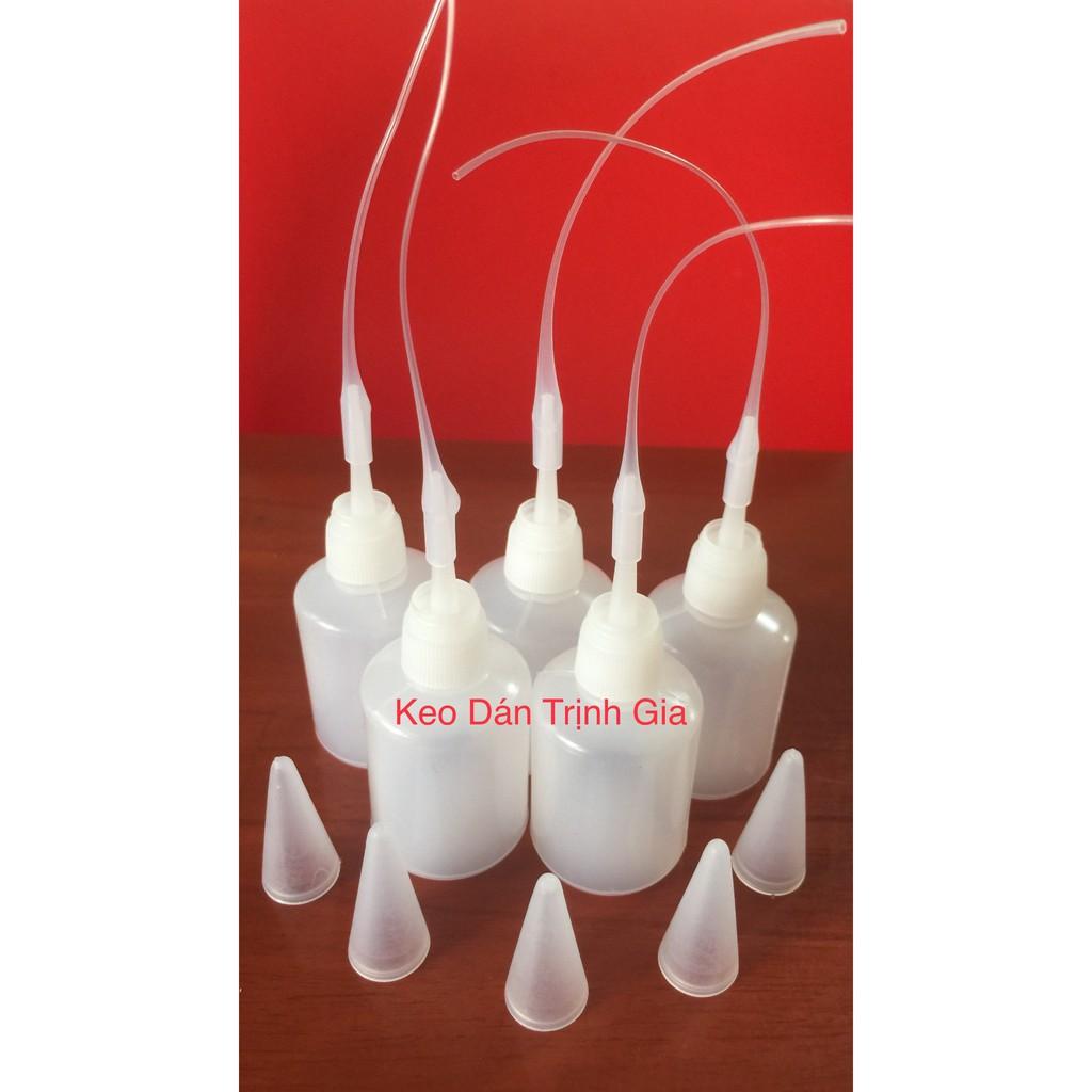 10 Bình Nhựa Rỗng Dung Tích 30ml -Giống Hình