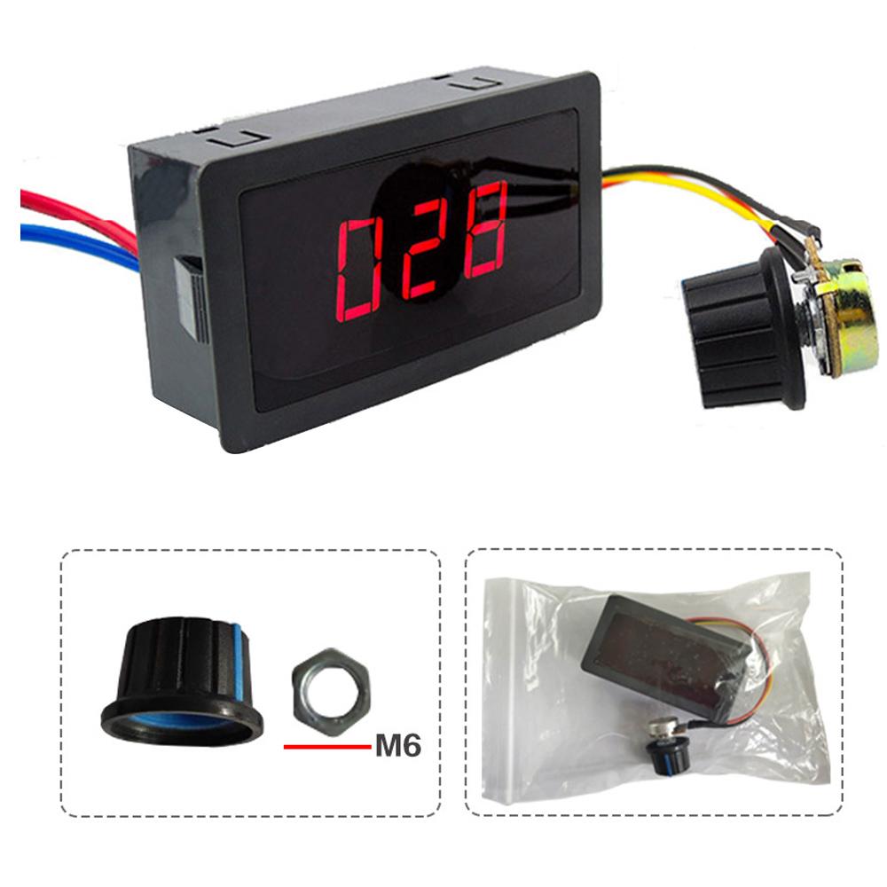 Direct-Current Speed Controller 24V Digital dc Motor Speed Regulator PWM Stepless Speed Control Switch