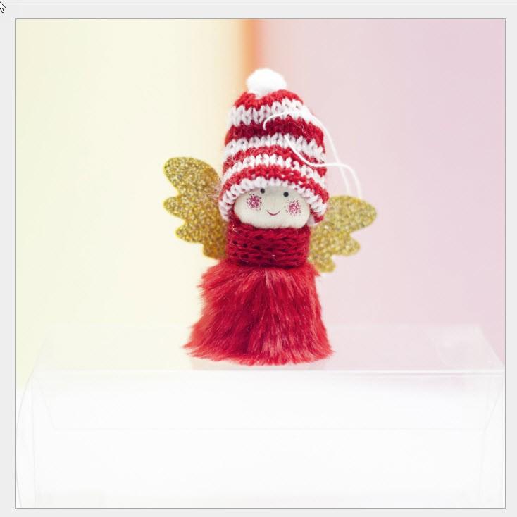 Thiên sứ Treo Trang Trí Cây Thông Giáng Sinh cực kì dễ thương kích thước 7,5cm x 6cm