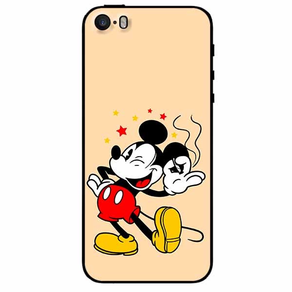 Ốp lưng dành cho Iphone 5/5s/5se mẫu Chú Chuột Ngôi Sao