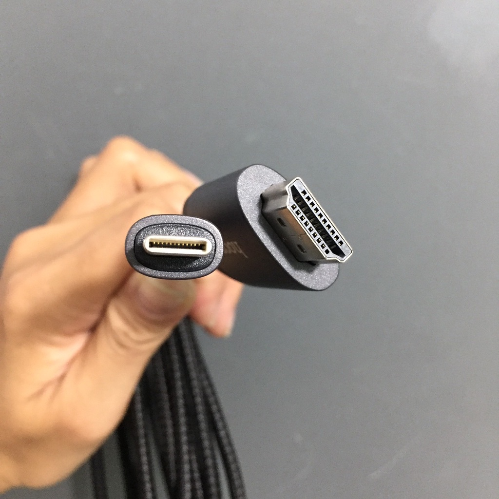 Cáp chuyển type-C sang HDMI cho điện thoại/ máy tính bảng hoco UA16 - Hàng chính hãng