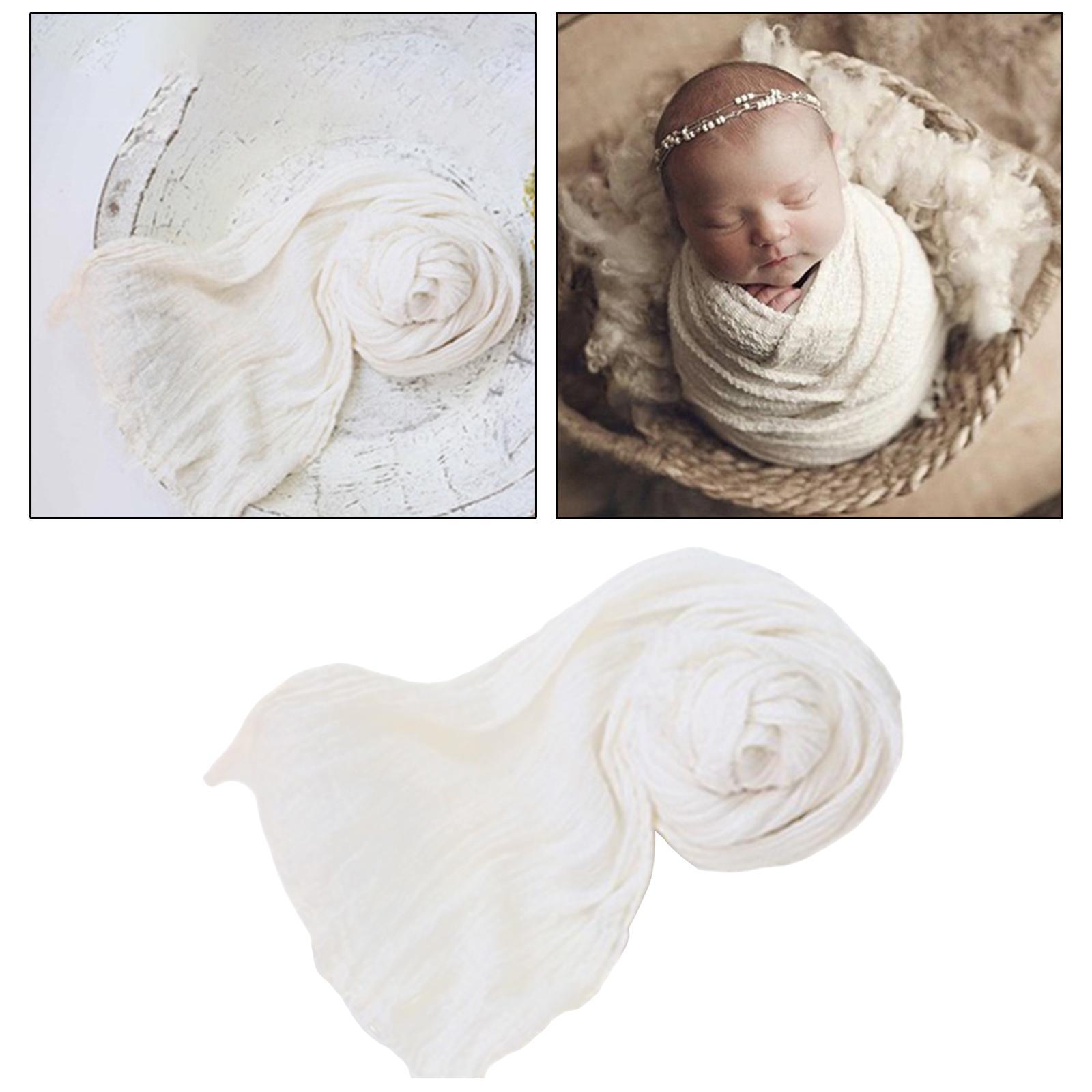 Photography Props Baby Wraps Elastic for Infant Boys Girls 0-6 Months Baby A