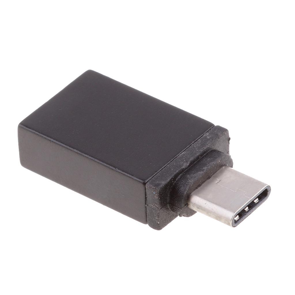 2 Pcs USB Type-C Male To USB3.0 Female Adapter Support OTG Data Sync Charger