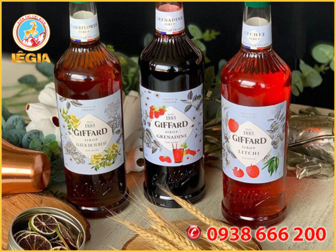 Siro GIFFARD Vải 1L  (LYCHEE SYRUP)