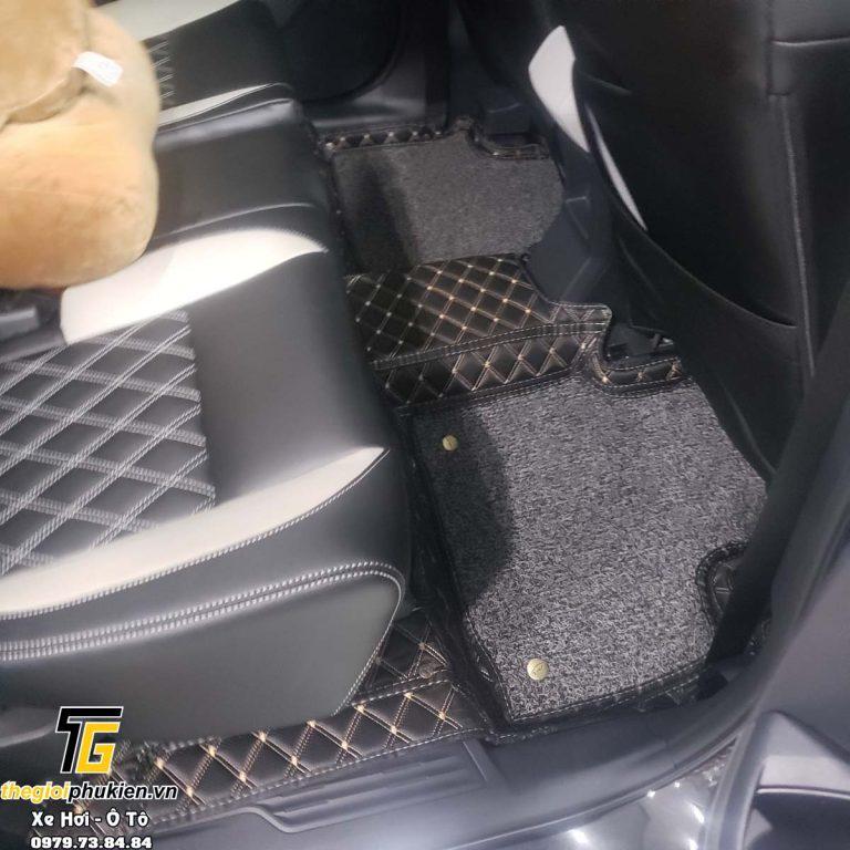 Thảm sàn, lót sàn Da 6D cao cấp cho Toyota Veloz