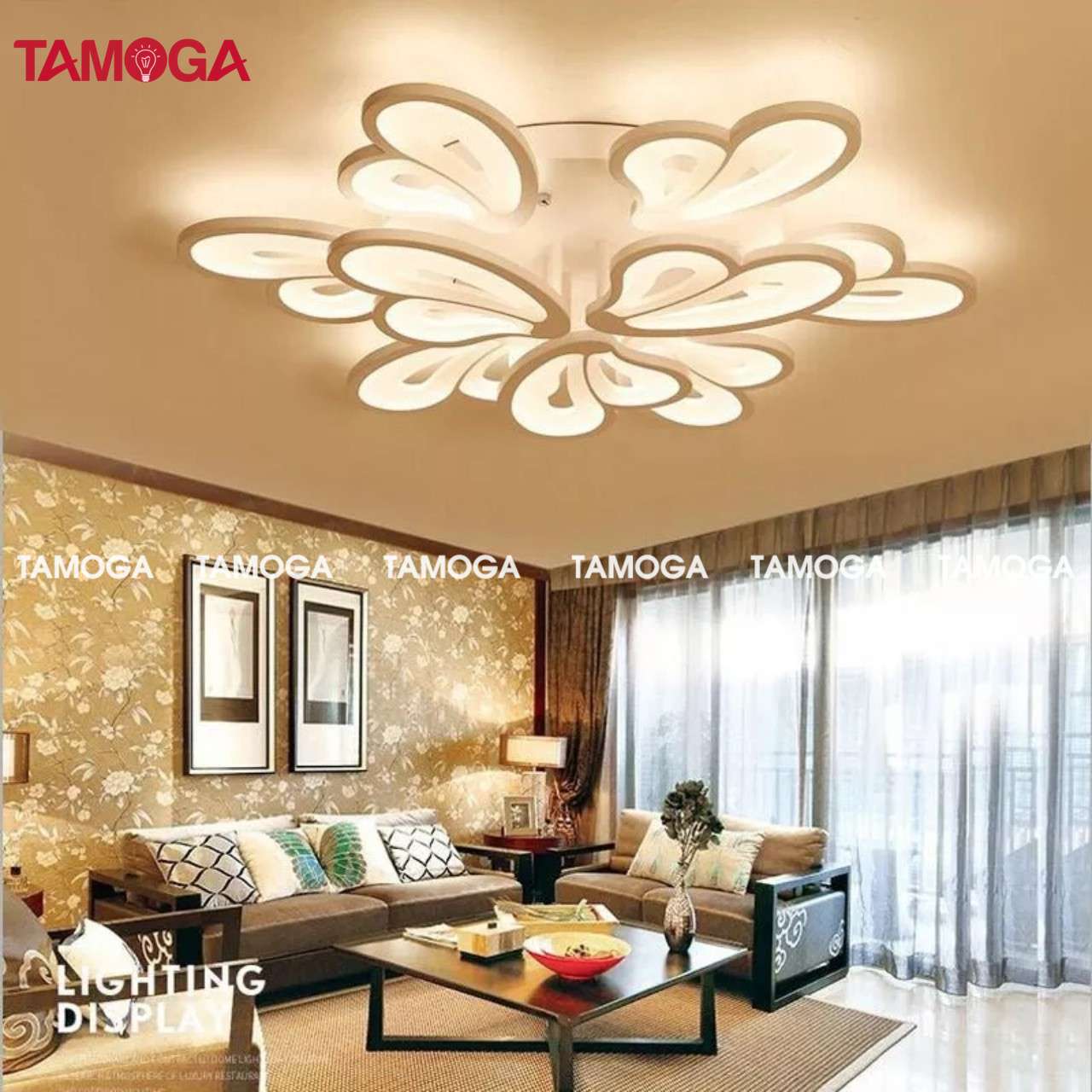 Đèn ốp trần trang trí TAMOGA MARIA 2080