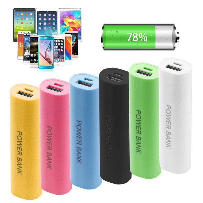 1 cái Mini DIY Portable USB Mobile Power Bank Pack Box Hộp đựng pin cho 1 pin Li-ion 18650 3.7V - không phải pin Màu sắc: hộp XANH