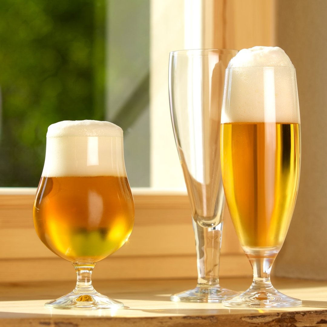 Ly Thủy Tinh Uống Bia Đức Stoelzle Berlin Beer Glass 390ml - Những Chiếc Ly Poco Hoàn Hảo Để Lưu Giữ Hương Thơm Và Lớp Bọt Của Bia - Ly Bia Dáng Tulip Cao Cấp