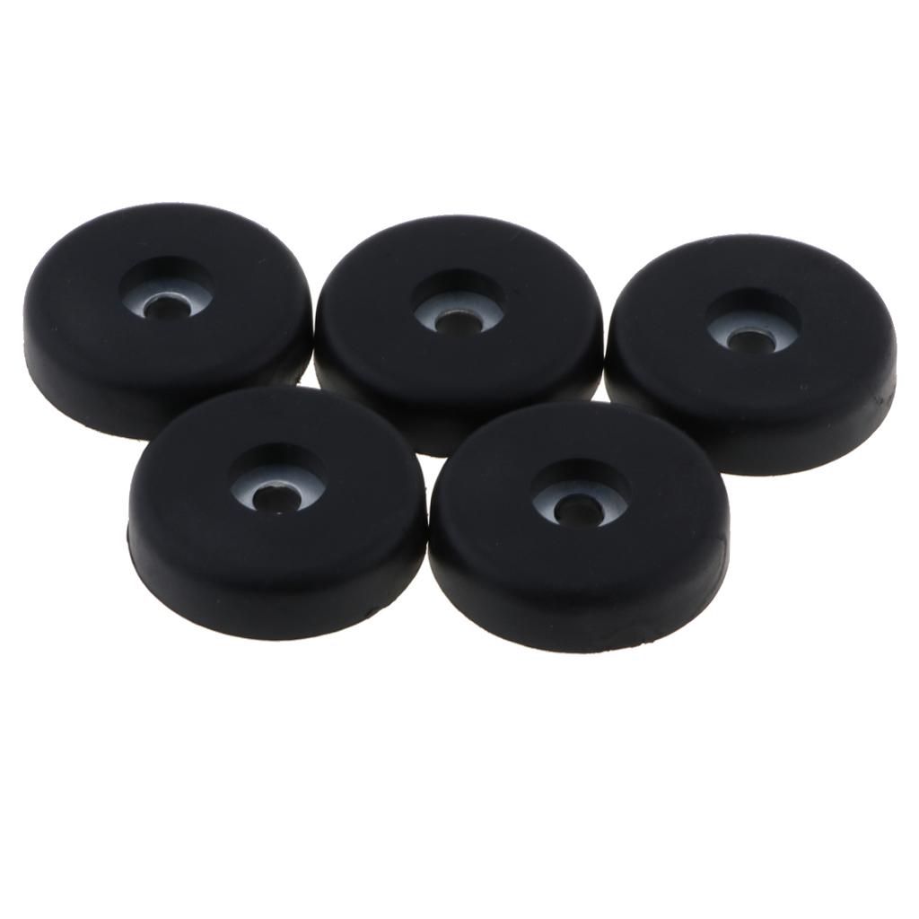 5 Miếng 40x10mm Tủ Khuếch đại Loa Cách Ly Chân đế Cao Su