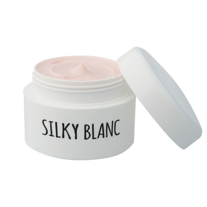 Kem dưỡng trắng da từ ceramide đào giúp da trắng tự nhiên hồng hào Nhật Bản 727cosmetics Silky Blanc 80g