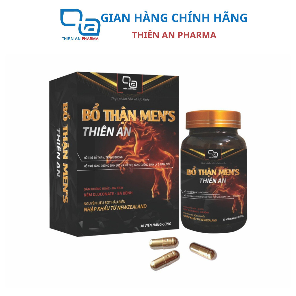 Bổ Thận Men'S Thiên An Hỗ Trợ Bổ Thận, Tráng Dương