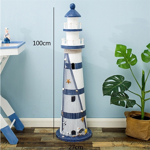 Ngọn hải đăng khổng lồ trang trí cao 100cm