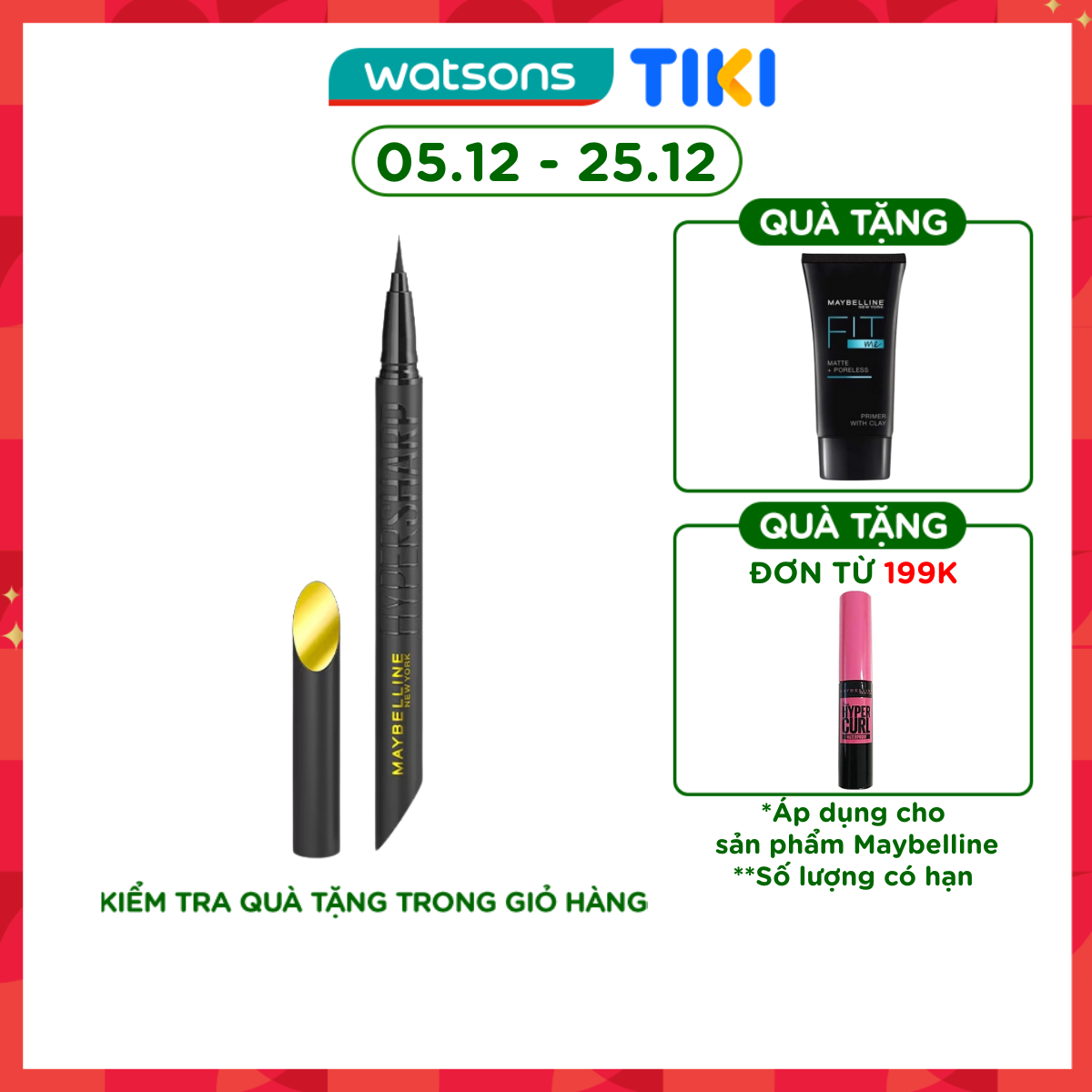 But Ke Măt Nươc Maybelline New York Hyper Sharp Extreme Liner 0.4G - .Bk - 1 Ultra Black