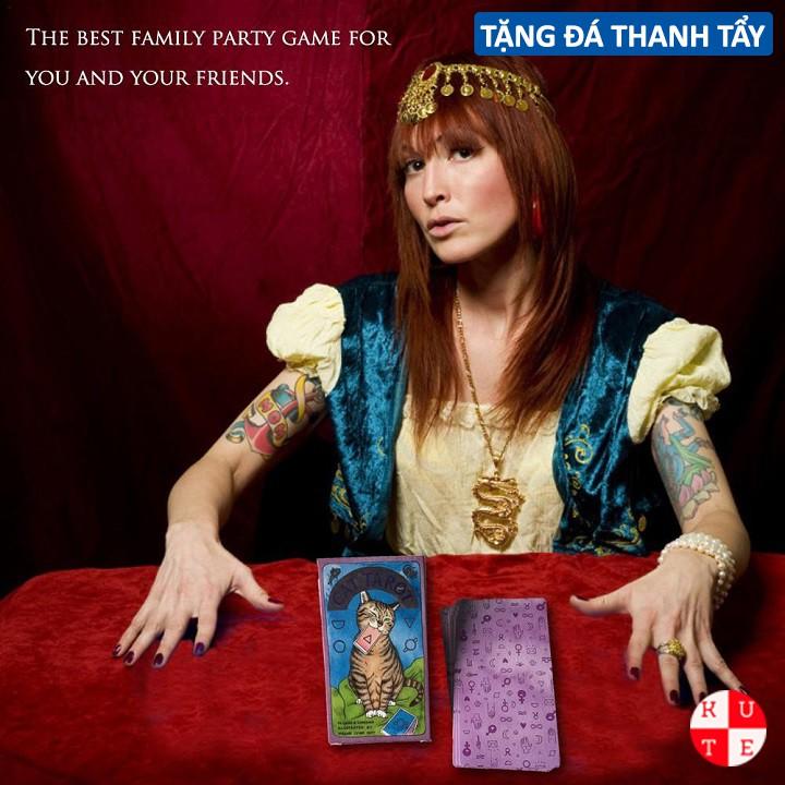 Bài Tarot Cat 78 Lá Bài Tặng File Tiếng Anh Và Đá Thanh Tẩy