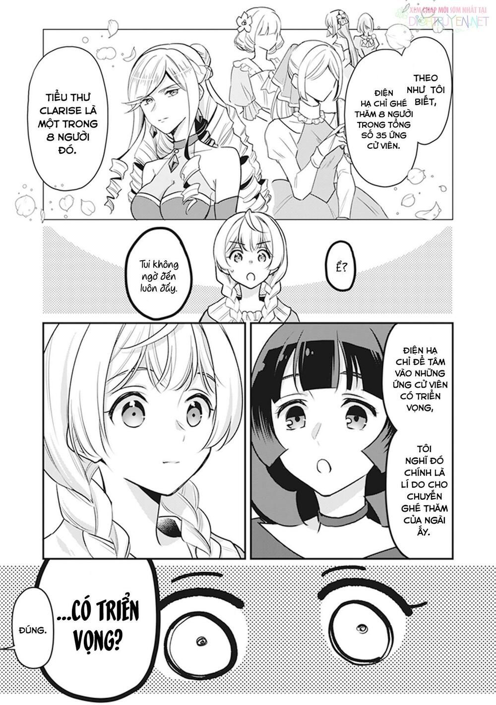 tôi là ứng cử viên cho vị trí hoàng tử phi nhưng tôi chắc kèo là tôi trúng rồi! chapter 9 21