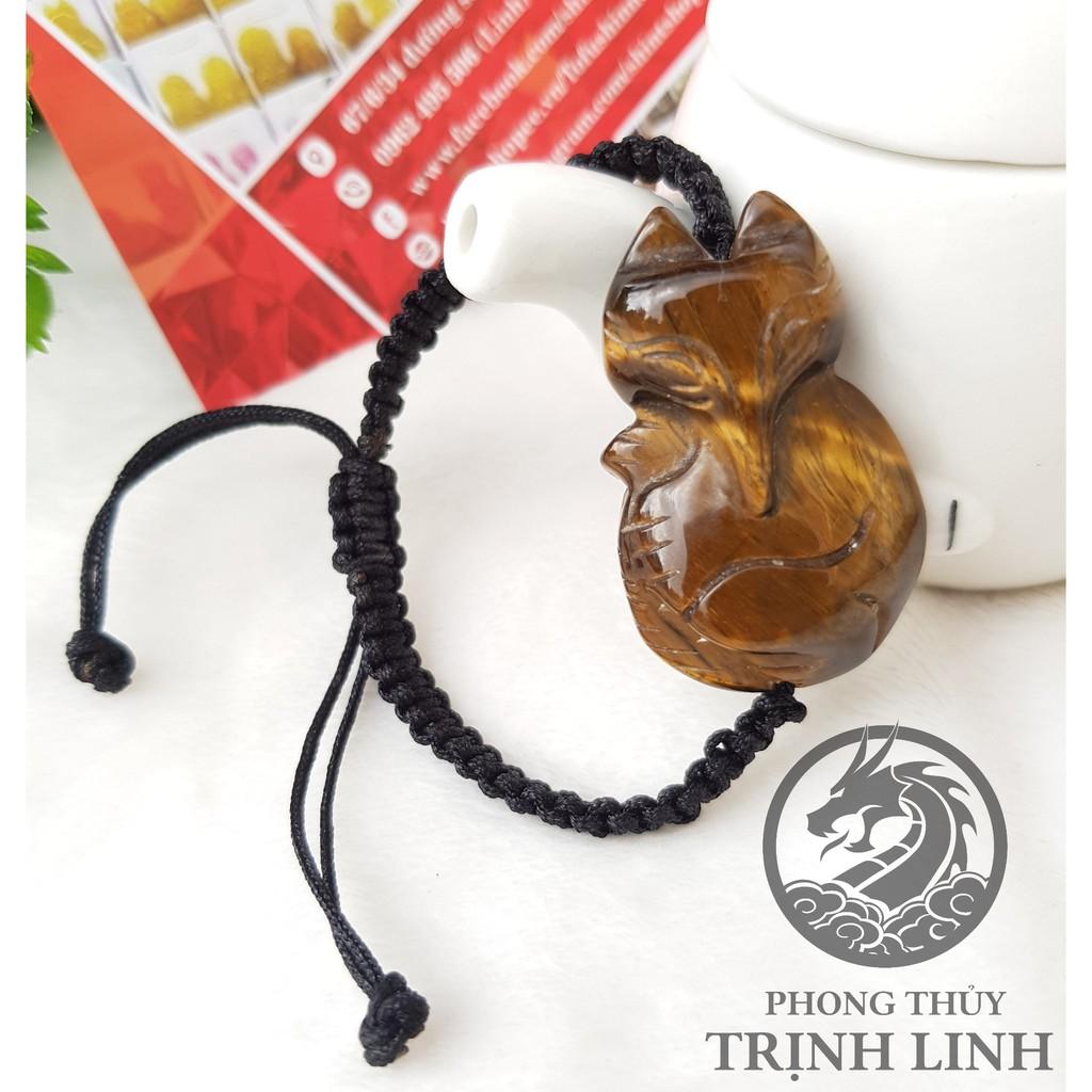 VÒNG TAY HỒ LY NÂU ĐẤT SIZE 4CM TẾT CHỈ