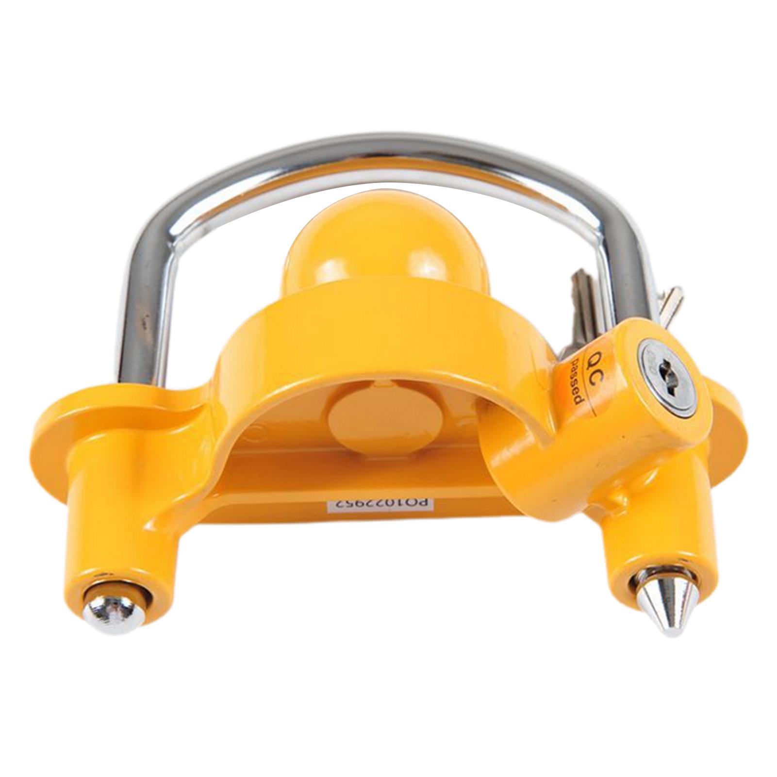 Heavy Duty Universal Coupler Hitch Trailer Lock Fits 1-7/8'', 2'', And 2-5/16''