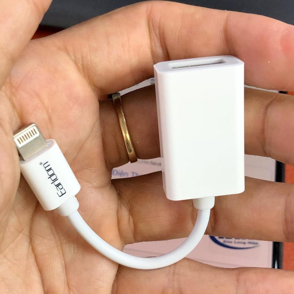 Đầu đọc thẻ nhớ, Usb, bàn phím cho Iphone, Ipad Earldom OT48 - Hàng chính hãng