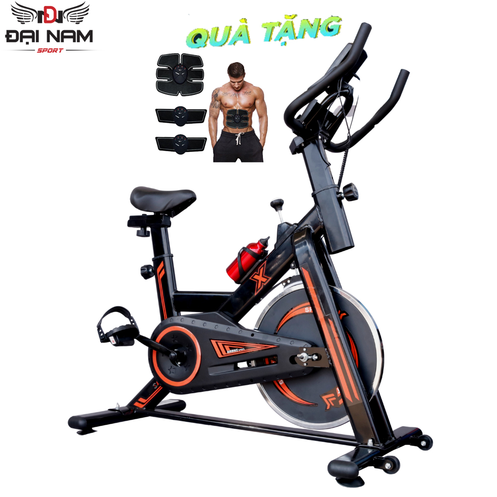 Xe Đạp Tập Thể Dục Tập Gym Tại Nhà MK294 Cao Cấp Đại Nam Sport + Tặng Máy Massage Xung Điện