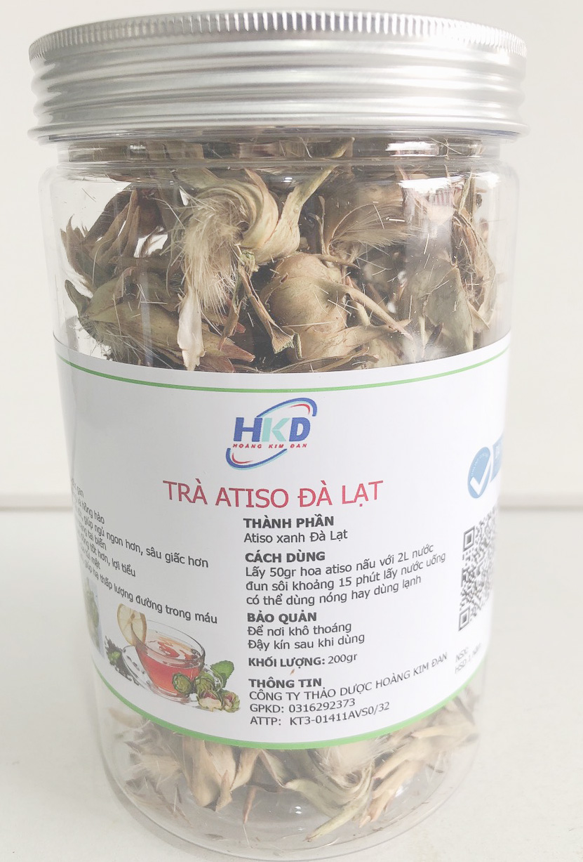 Trà hoa Atiso xanh Đà Lạt (100gr)