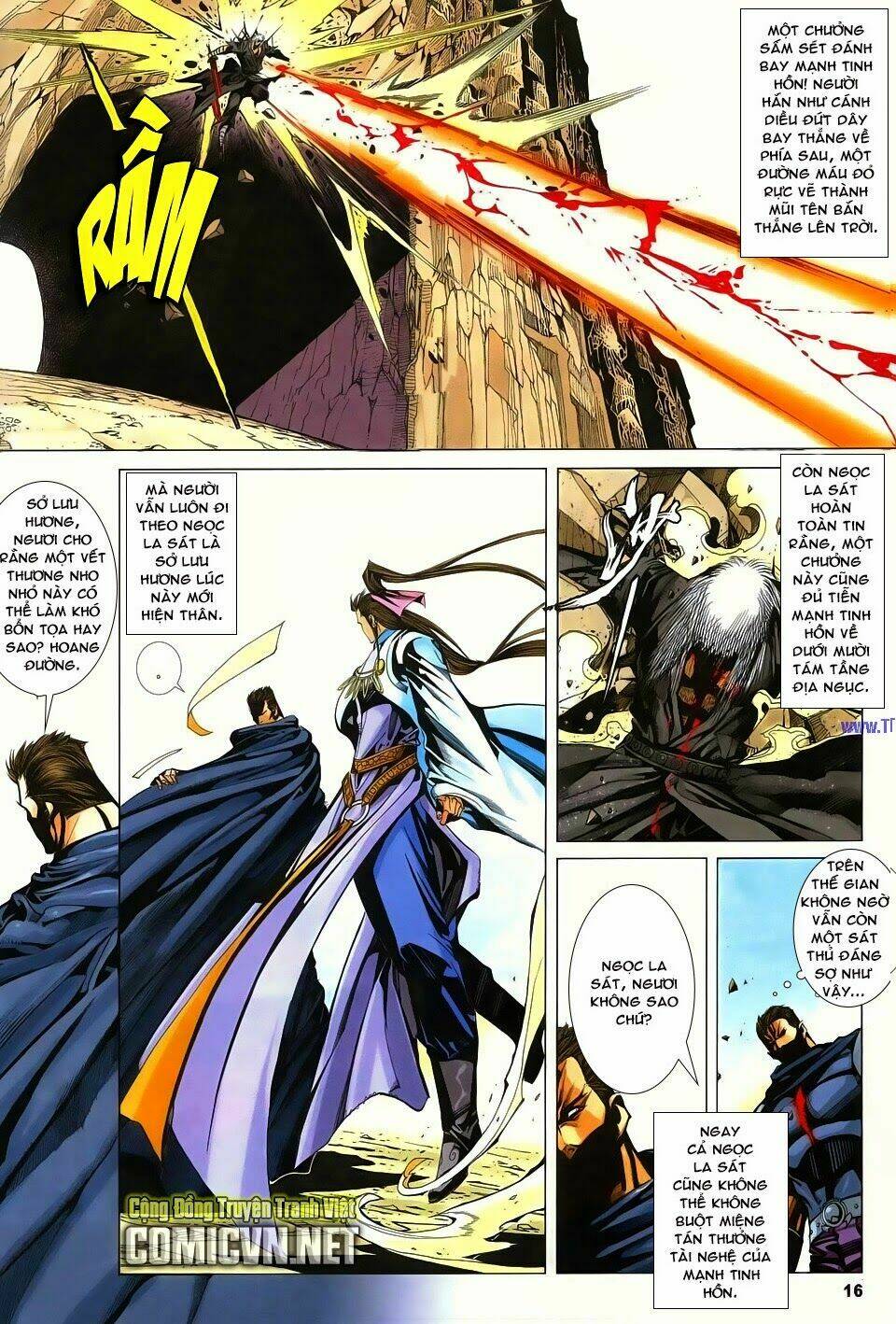 cổ long quần hiệp truyện chapter 81 16