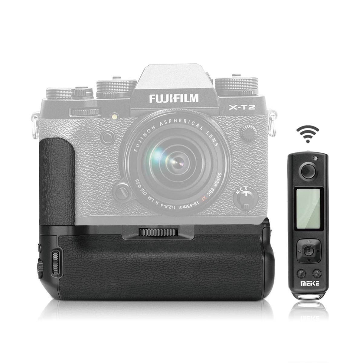 Grip For Fujifilm X-T2 With 2.4G Wireless Remote Timer Hàng Nhập Khẩu