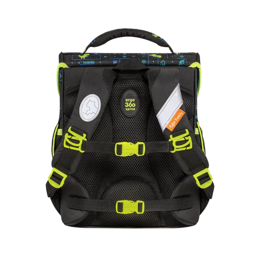Cặp Chống Gù Jolly Schoolbag Pro 2 - Level Up - Go Green - Tiger Family TGJL-051A