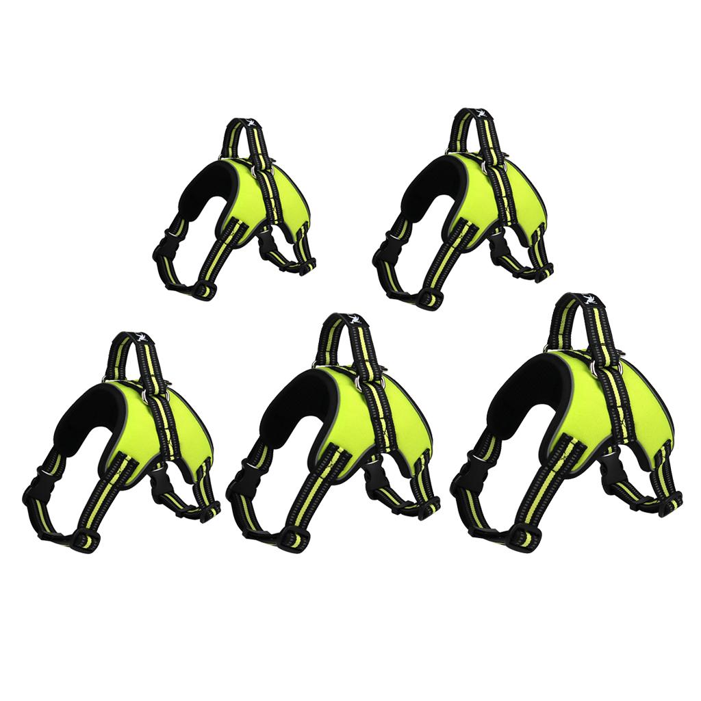 No Pull Dog Puppy Harness Soft Adjustable Reflective Comfortable Vest