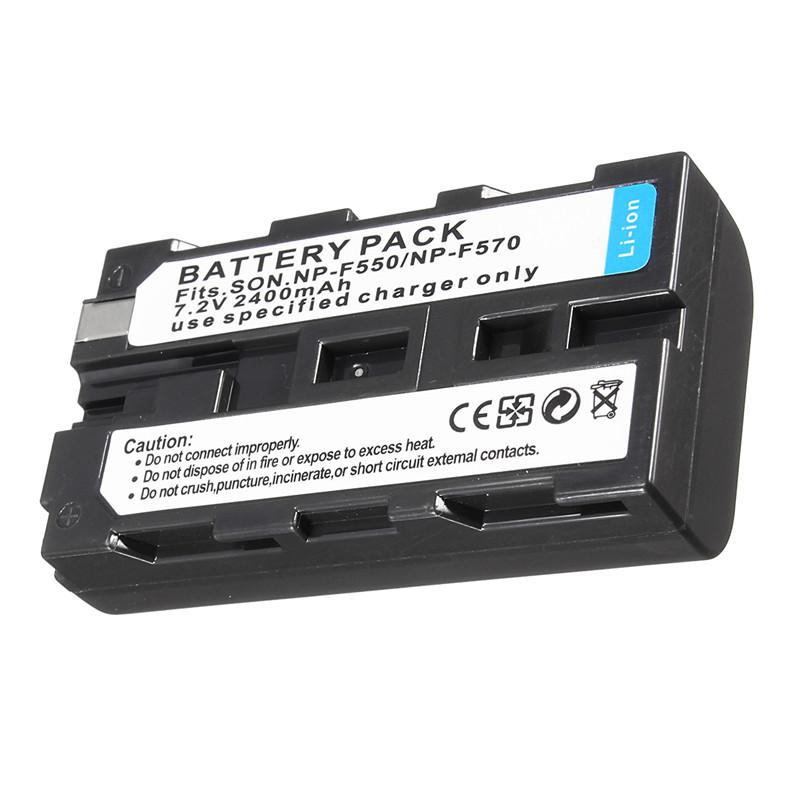 Pin NP-F550,NP-570 7.2V 2400mAh cho Máy Quay Phim Sony Cao Cấp AZONE