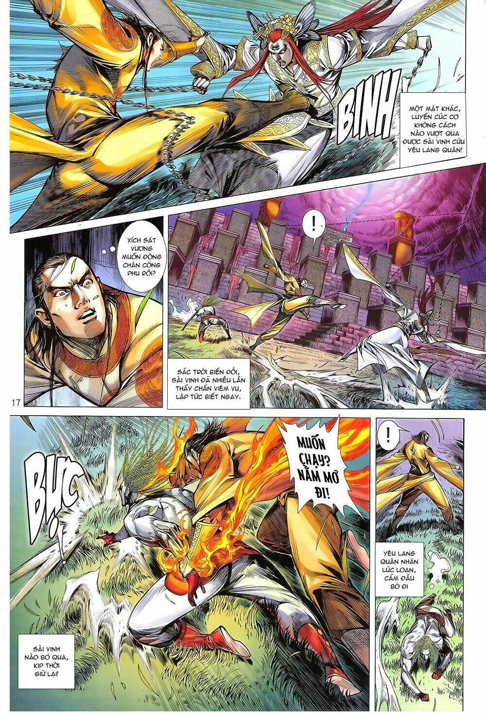 thiết tướng tung hoành (cựu tác) chapter 145 17