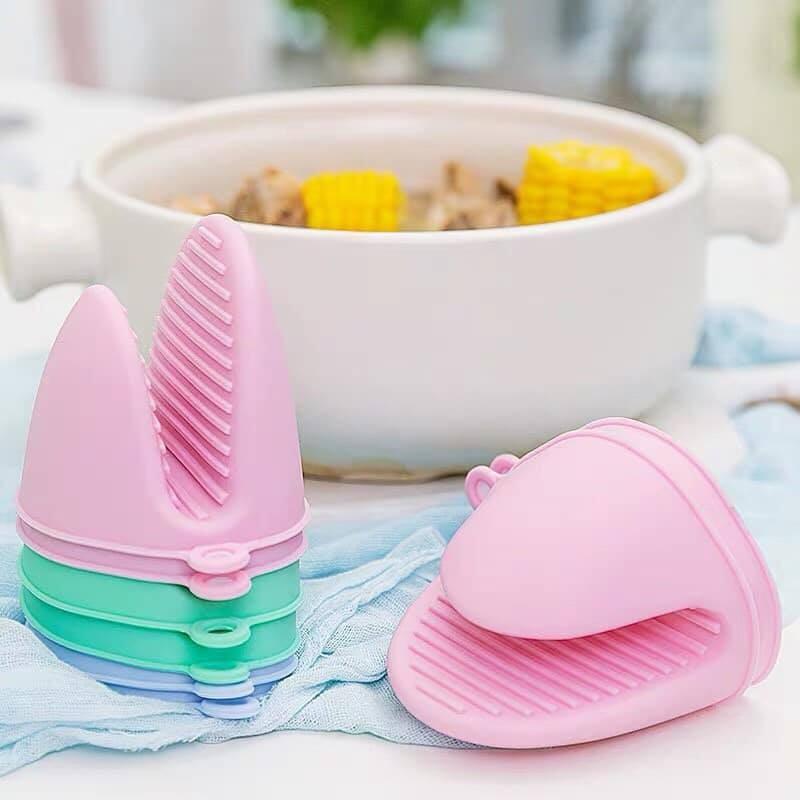 Cặp Nhắc Nồi Silicon Mỏ Vịt Siêu Tiện Lợi Ngộ Nghĩnh - Hàng Loại 1