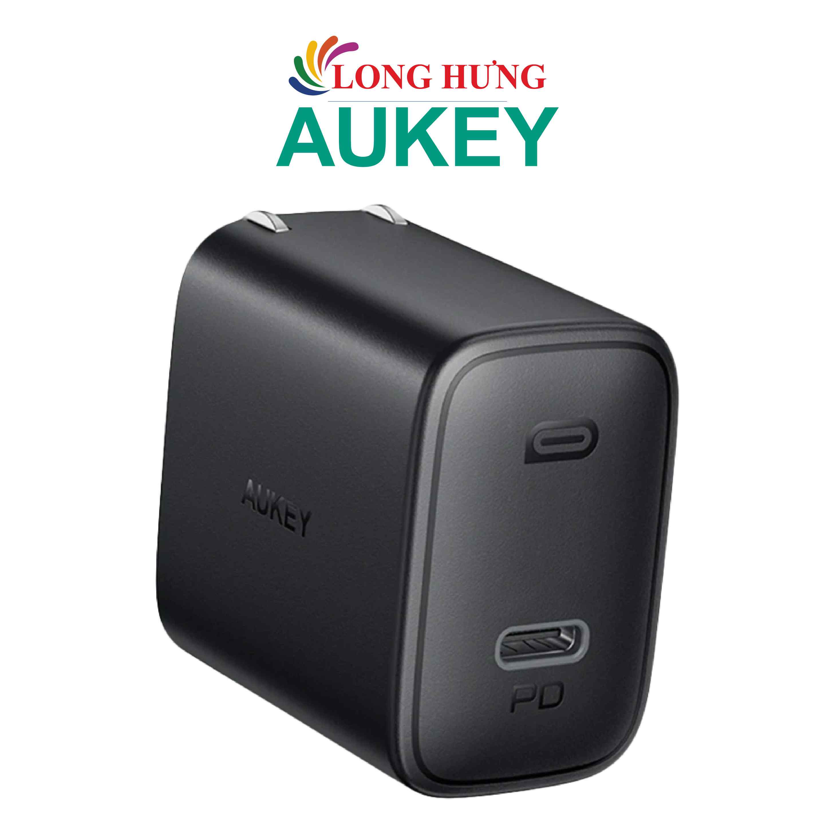 Cốc sạc Aukey 1Type-C 20W PA-F1S - Hàng chính hãng