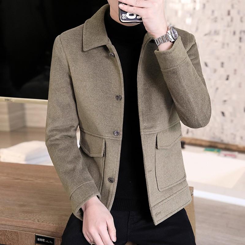 Áo dạ nam - kiểu dáng hiện đại, style Hàn Quốc