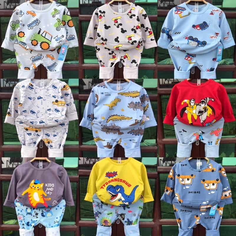 Bộ xuất hàn dài tay cho bé trai từ 8-16kg