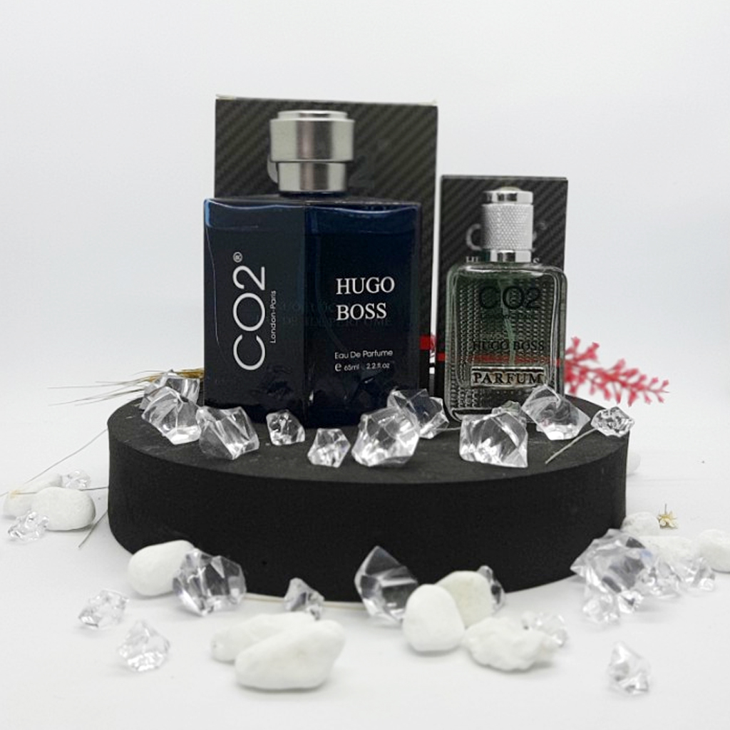 Nước Hoa Nam CO2 Hugo Boss Eau De Perfume (mùi gỗ và hoa cỏ, lưu hương 06 - 10 giờ)