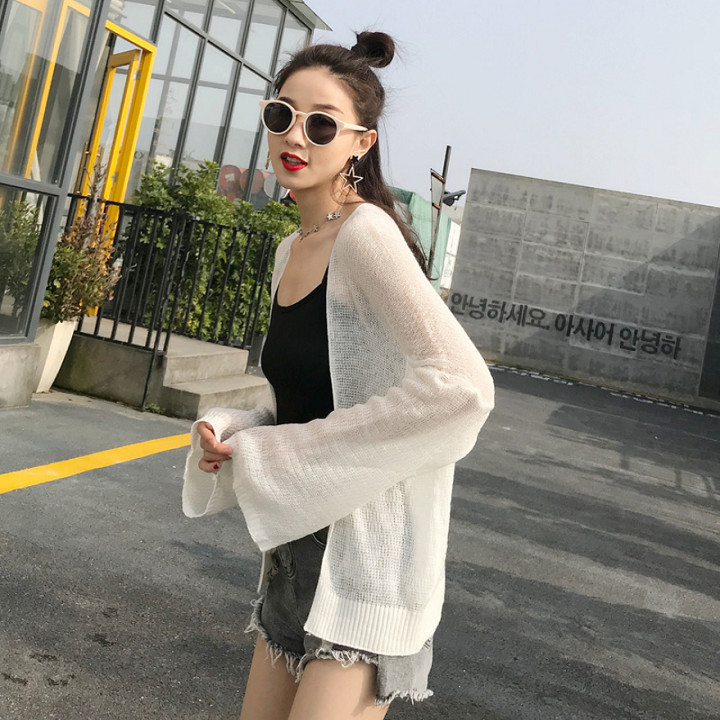 Áo Khoác Len Cardigan Thời Trang Nữ 2020 Le V.A.N