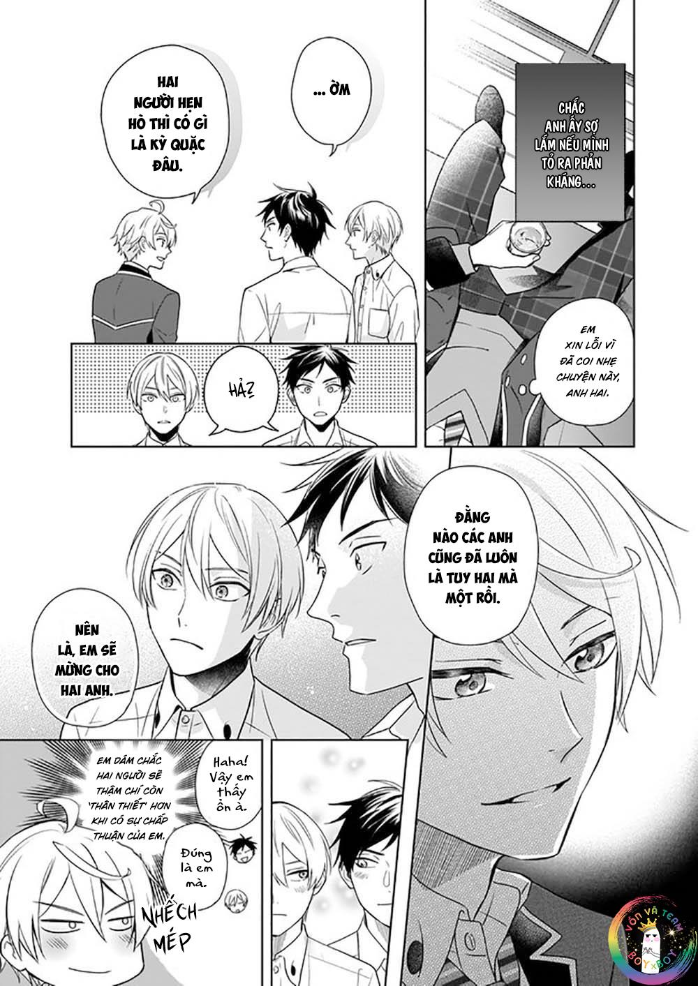 tôi nhận ra mình là em trai của nhân vật chính game bl chapter 2 11