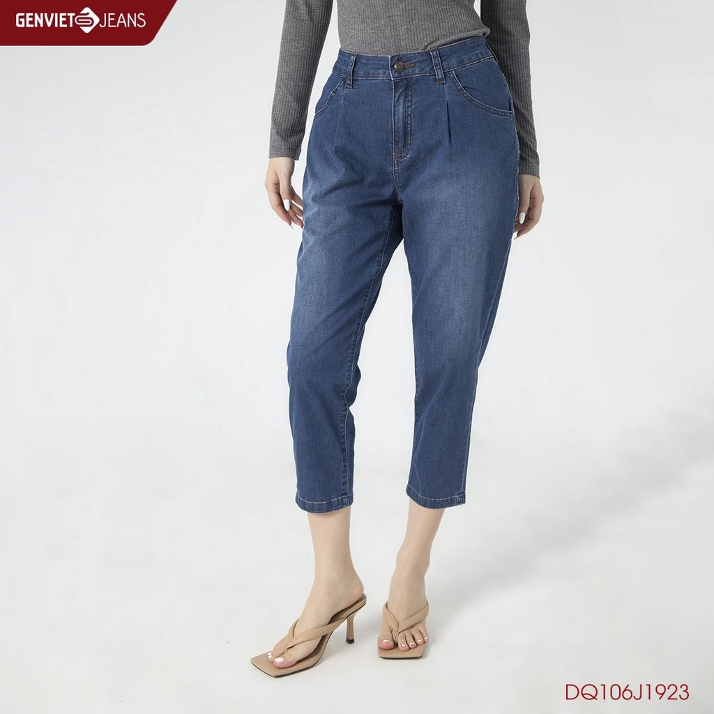 Quần dài jeans nữ GENVIET DQ106J1923