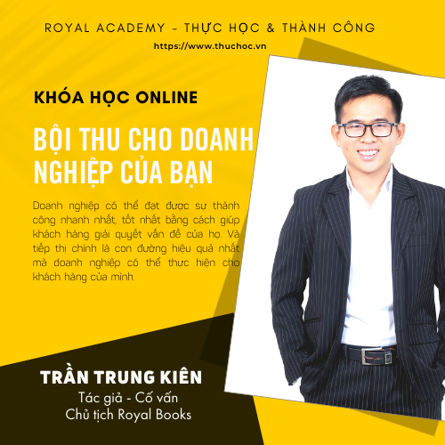 KHÓA HỌC BỘI THU CHO DOANH NGHIỆP CỦA BẠN