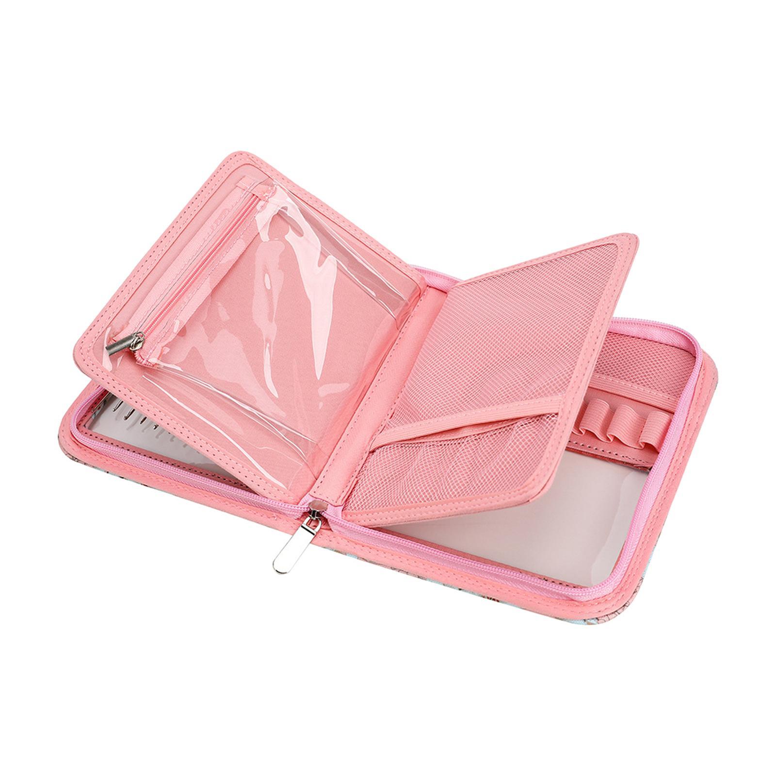 Crochet Hook Organizer Empty Zipper Storage Bag Travel Knitting Case