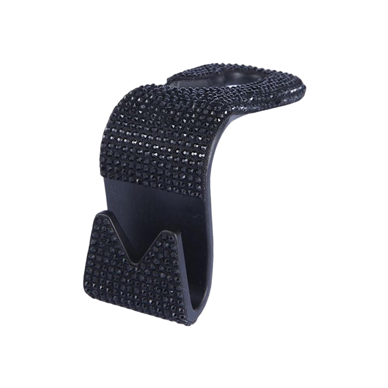 Universal Car Headrest Hook Portable for Umbrellas Hanging Bag Handbag White