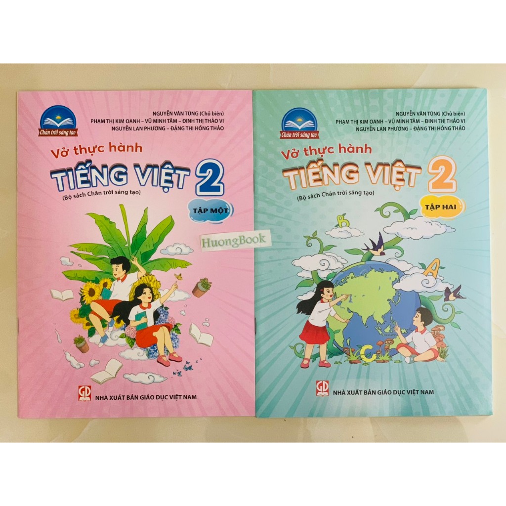 Sách - Combo Vở thực hành Tiếng Việt 2 - tập 1 + 2