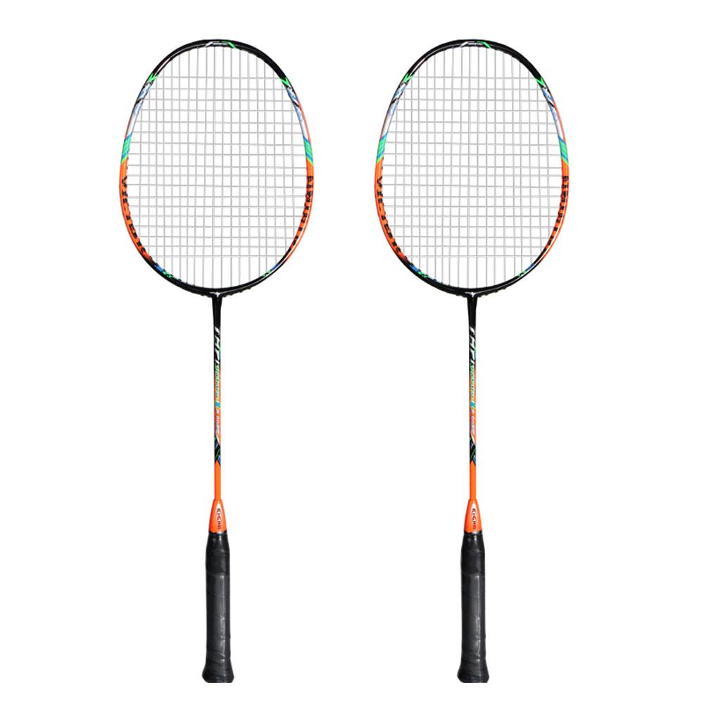 Bộ 2 Cái vợt cầu lông sợi carbon siêu nhẹ có túi vợt cho người lớn